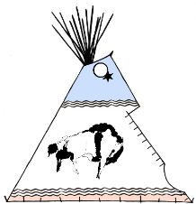 Honouring The Buffalo Teepee - Copyright Assiniboine Tipis